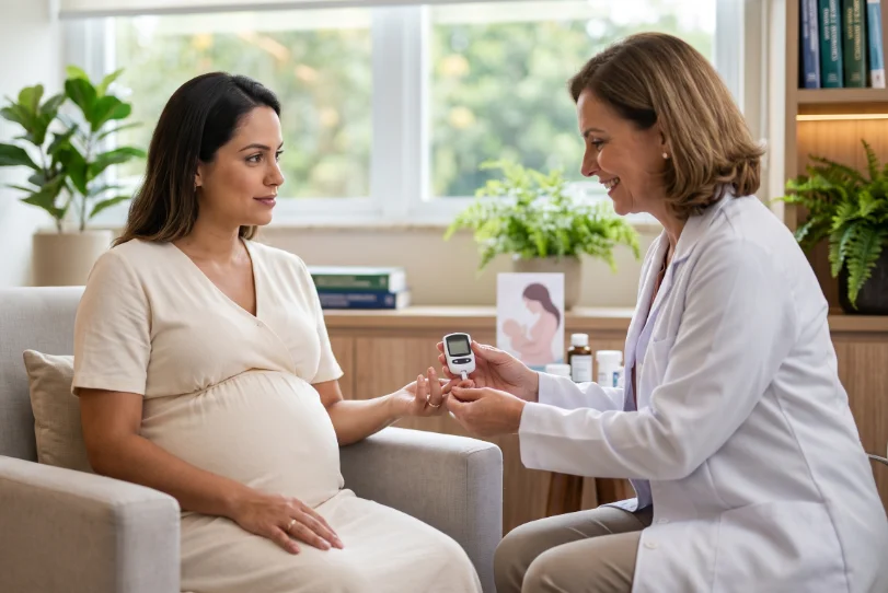 Diabetes Gestacional: Diagnóstico, cuidados e tranquilidade